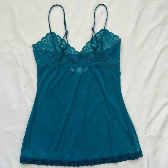 Vintage Y2K Victoria’s Secret Sheer Mini Slip Dress - Picture 7 of 7